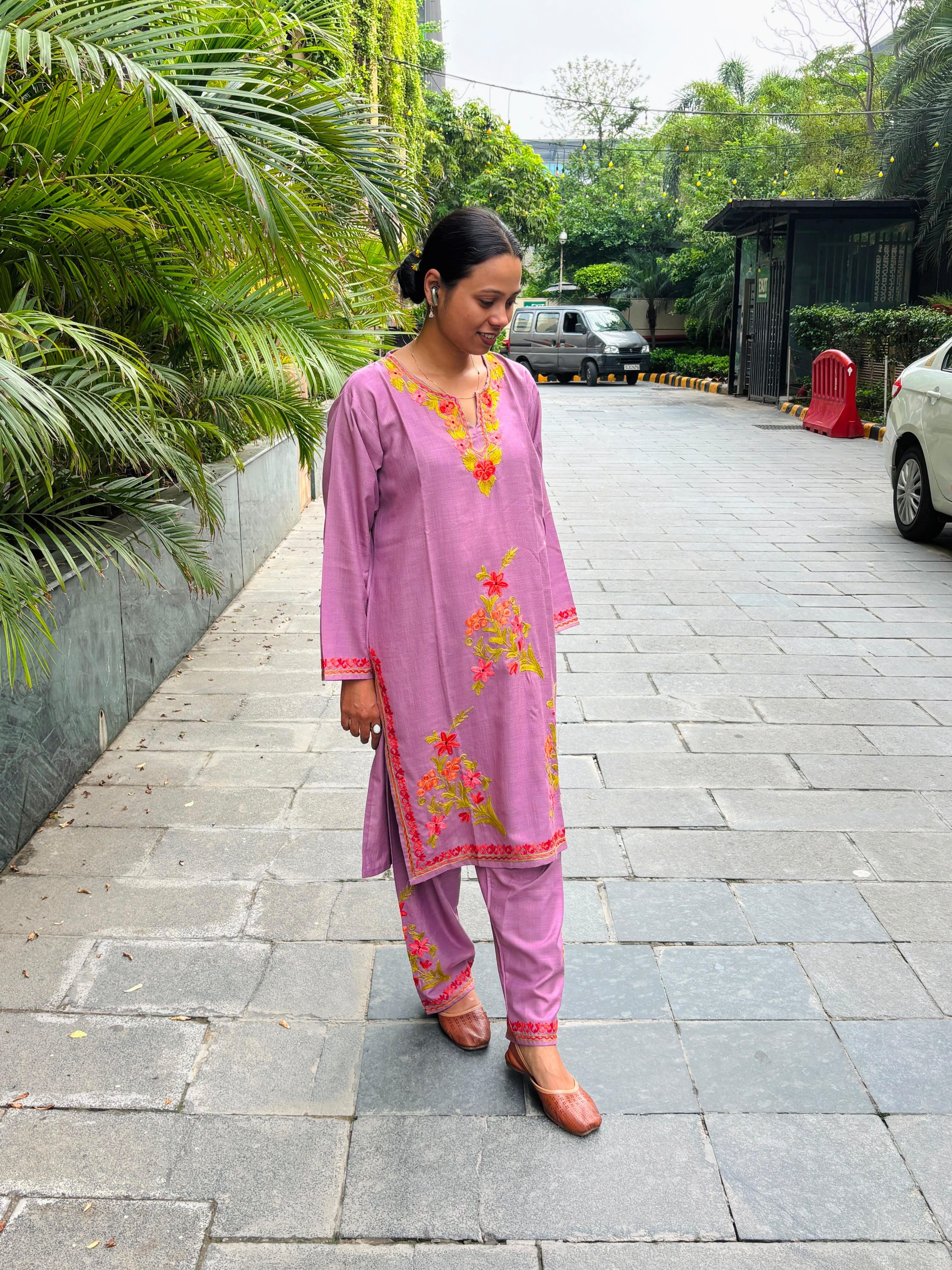 Summer Cotton Coord Set - Aari