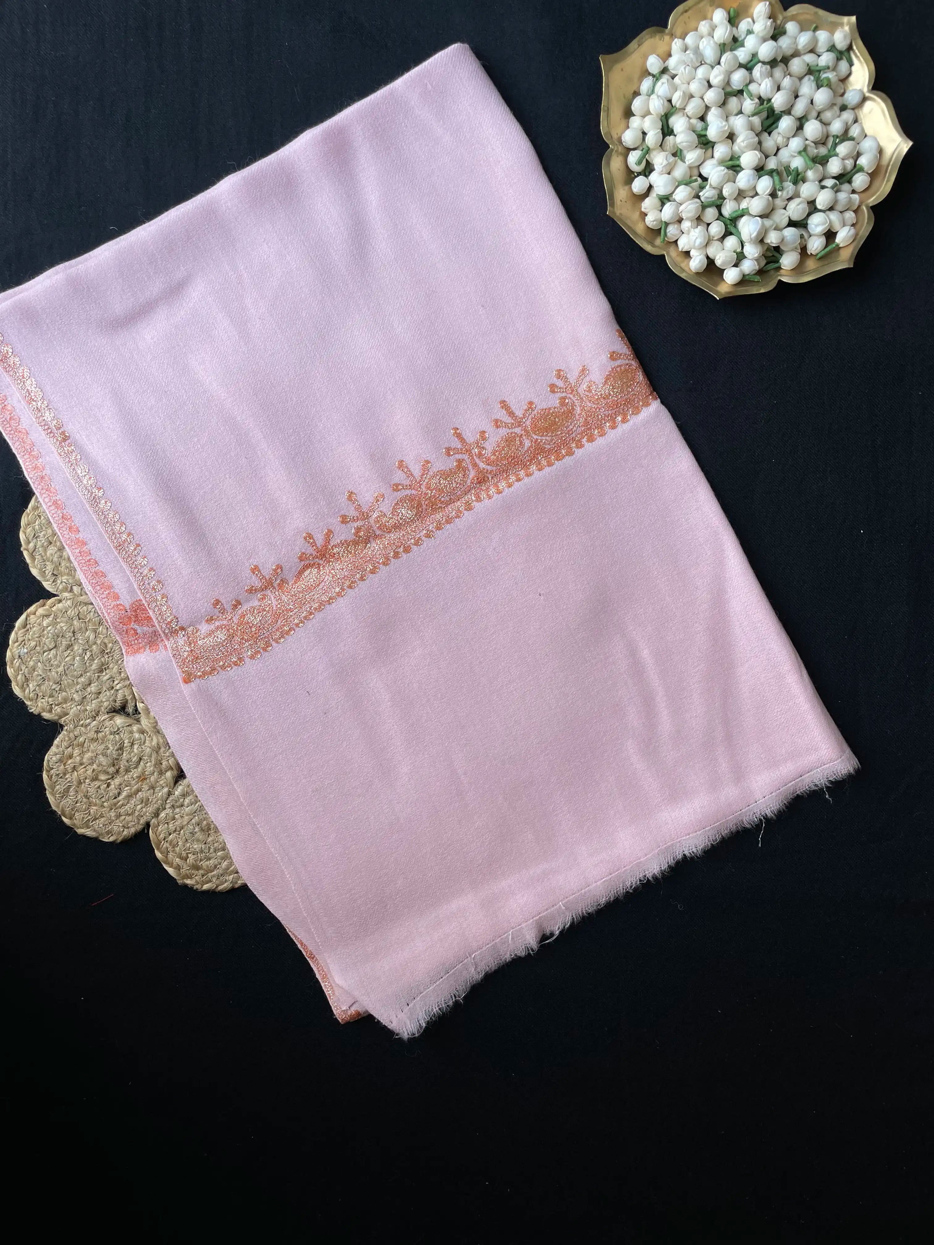 Pure Wool Kashmiri Tilla Stoles