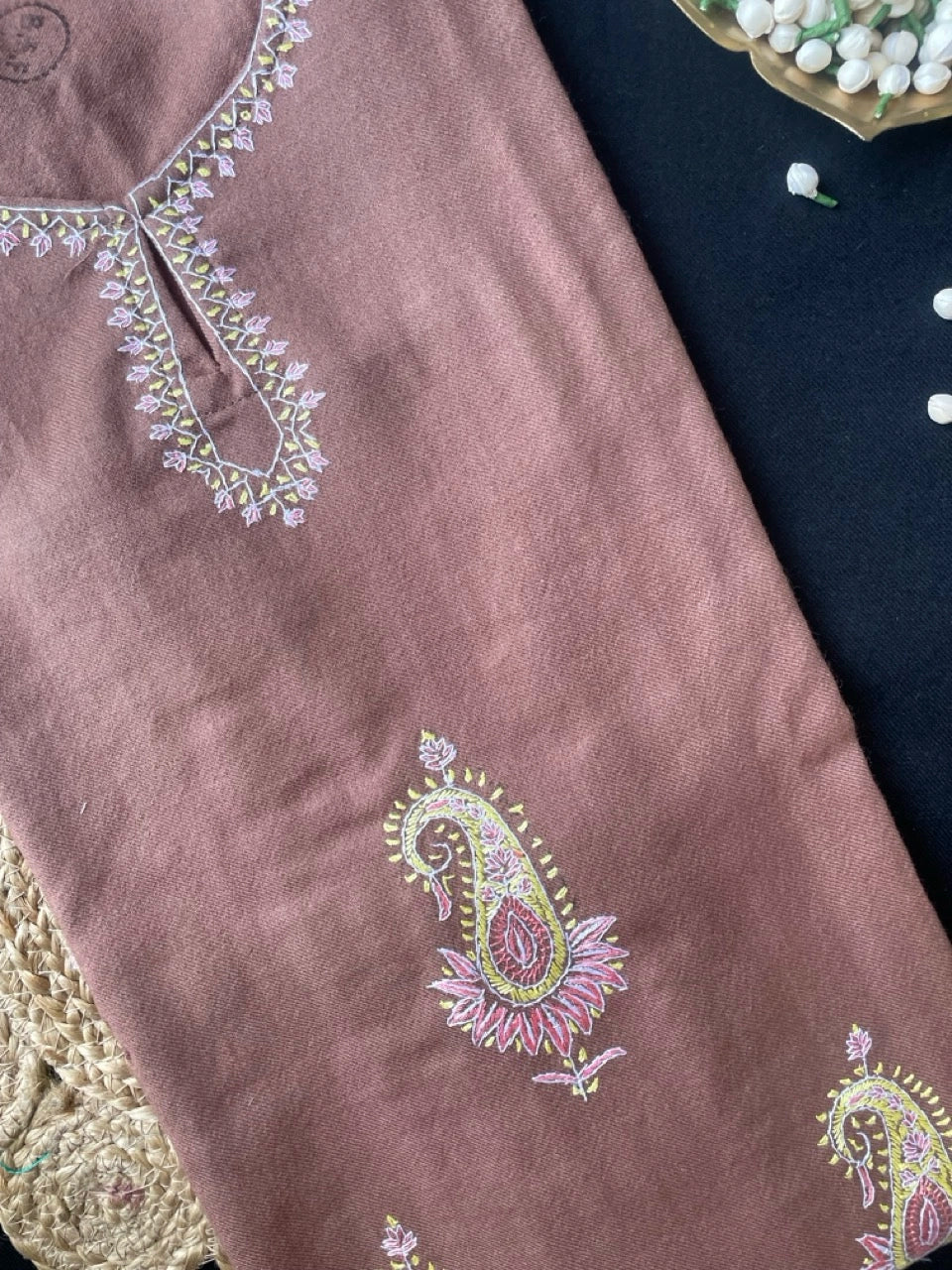 Raffal Wool Pheran - Sozni
