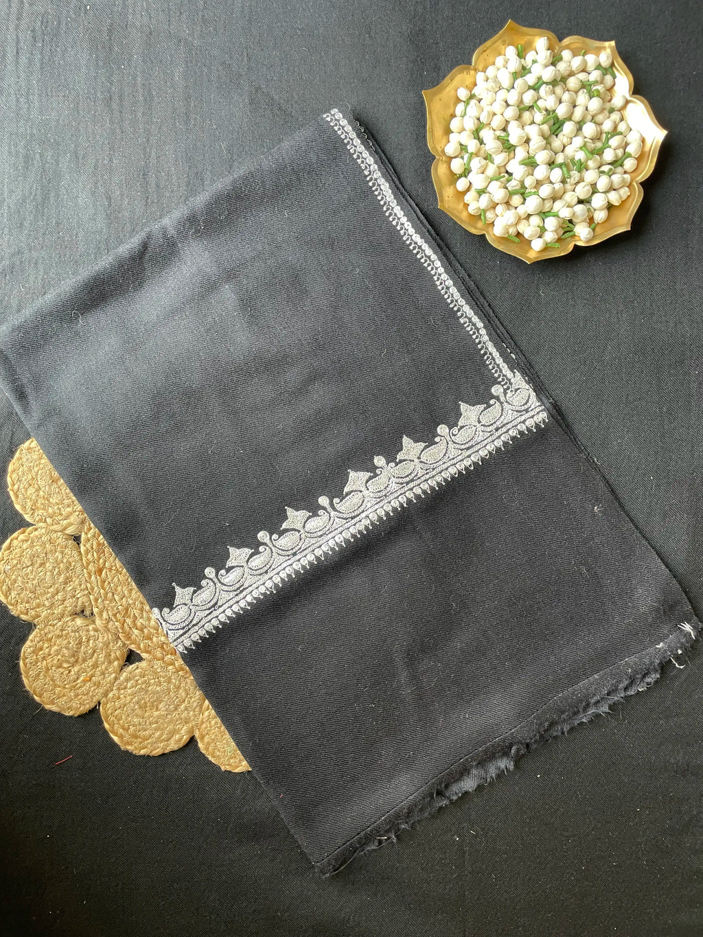 Pure Wool Kashmiri Tilla Stoles