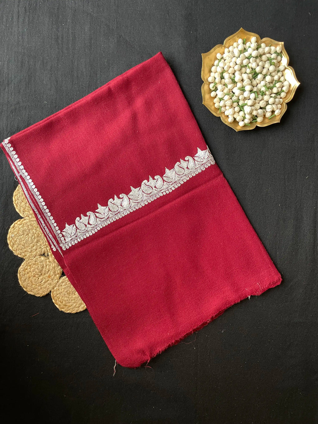 Pure Wool Kashmiri Tilla Stoles