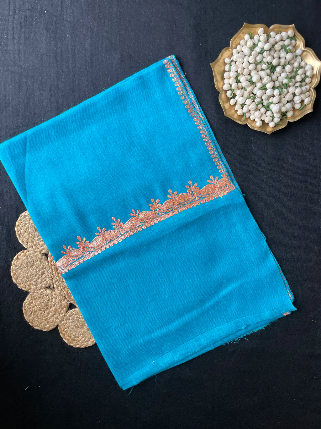 Pure Wool Kashmiri Tilla Stole