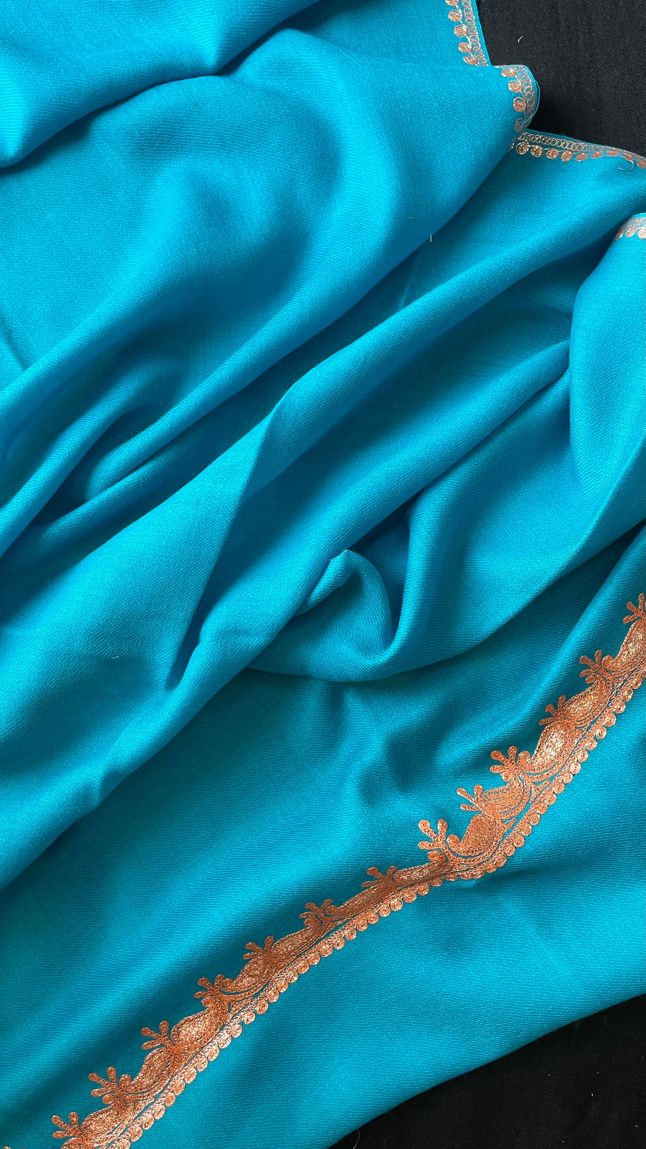 Pure Wool Kashmiri Tilla Stoles