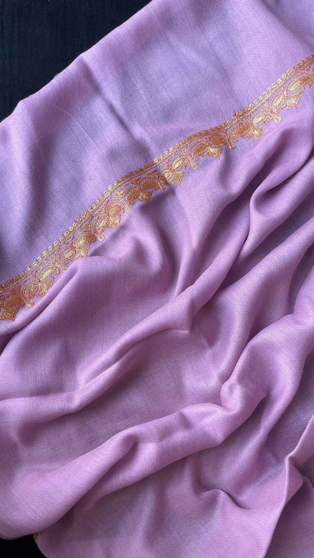 Pure Wool Kashmiri Tilla Stole
