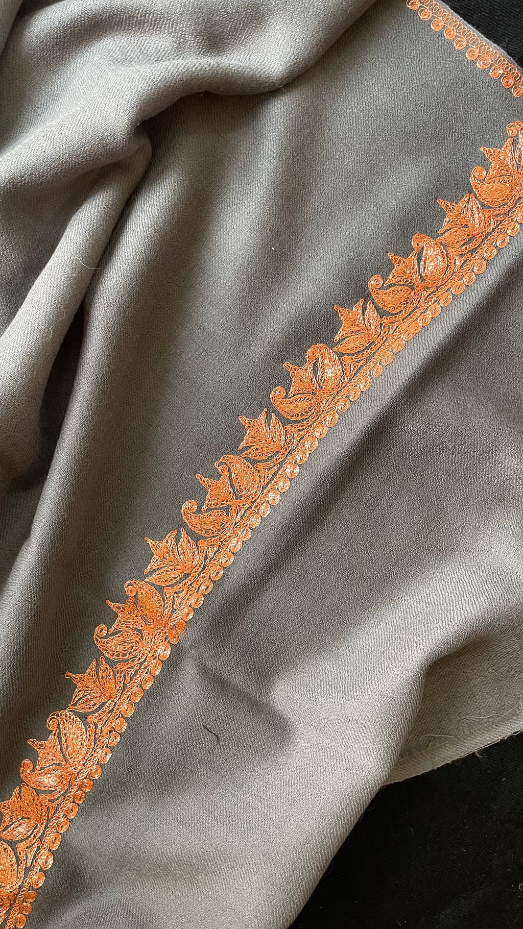 Pure Wool Kashmiri Tilla Stole