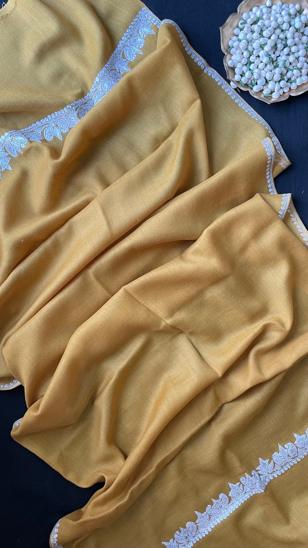 Pure Wool Kashmiri Tilla Stole
