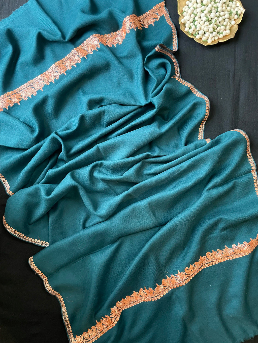 Pure Wool Kashmiri Tilla Stoles