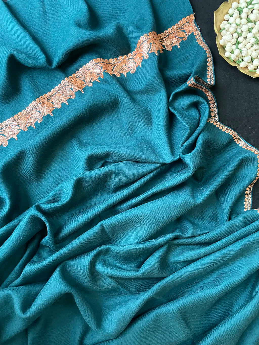 Pure Wool Kashmiri Tilla Stoles