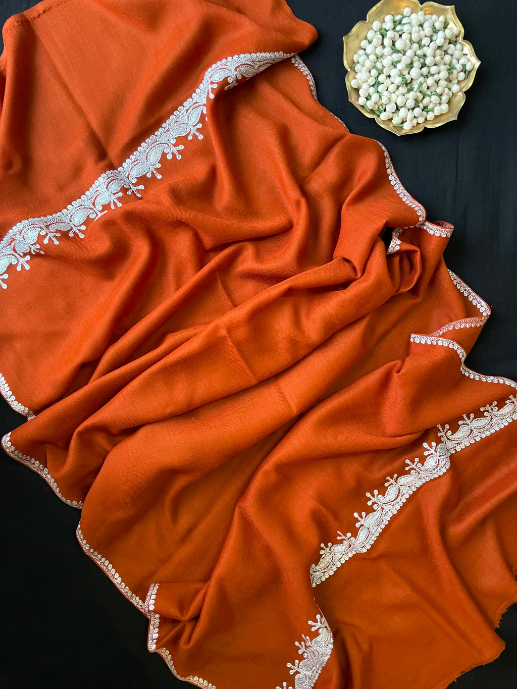 Pure Wool Kashmiri Tilla Stoles