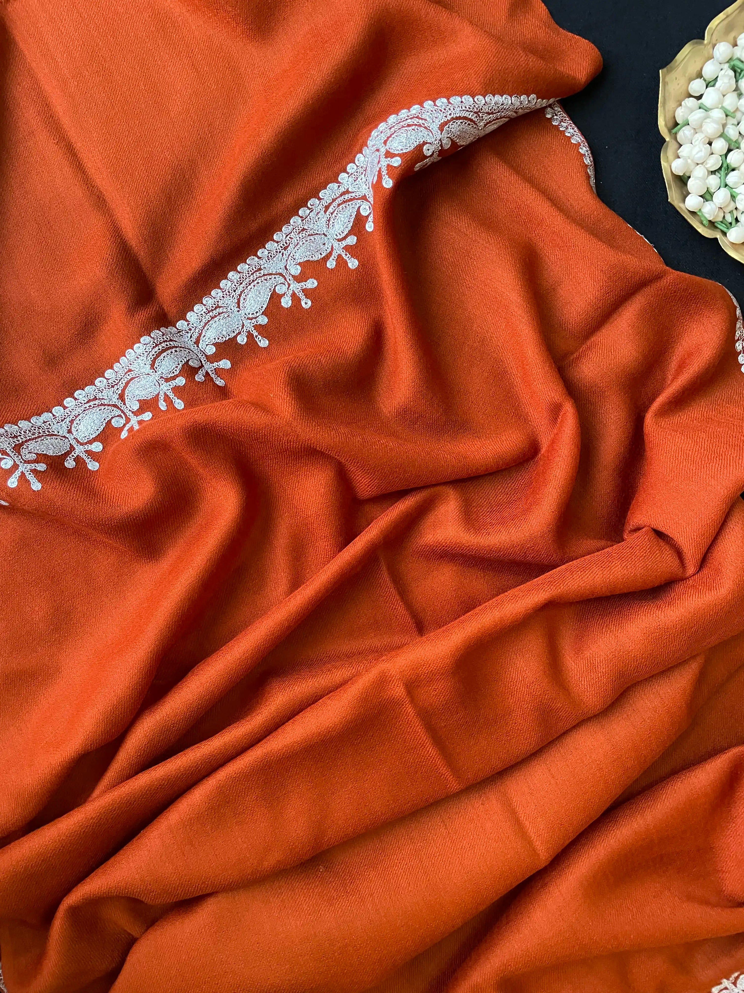 Pure Wool Kashmiri Tilla Stoles