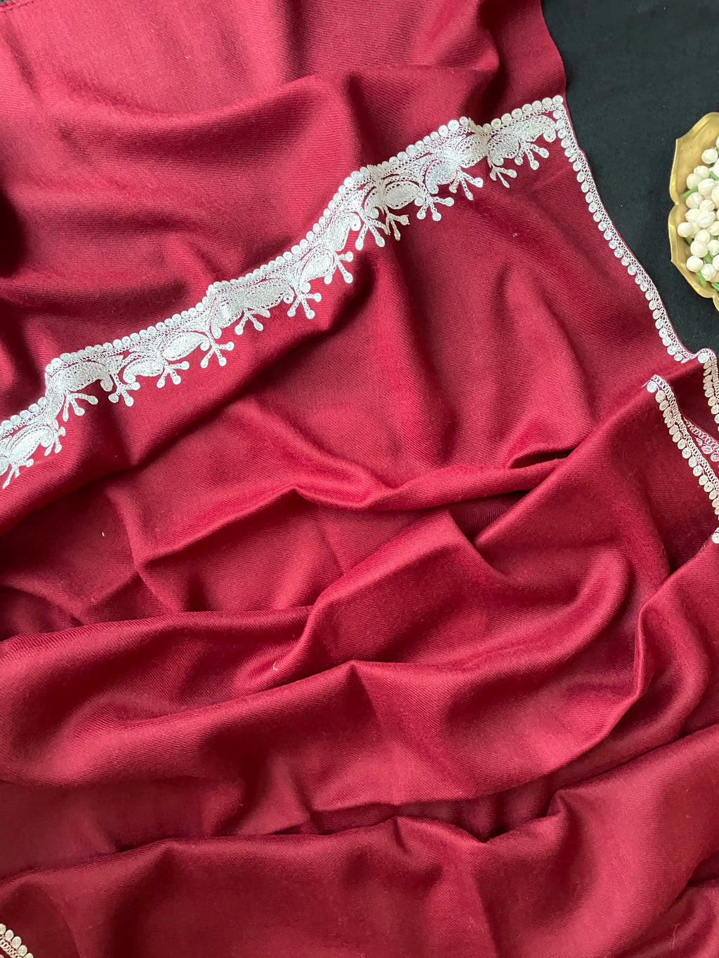 Pure Wool Kashmiri Tilla Stoles