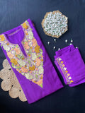 Cashmilon Pheran Set - Aari