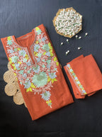 Kashmiri Pheran Sets - Aari Embroidered