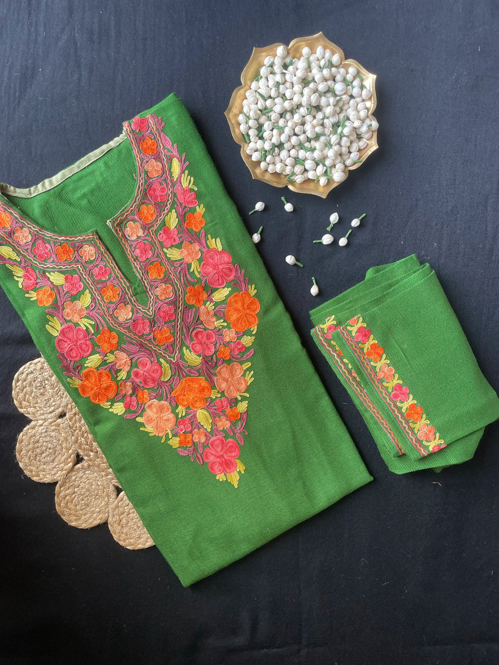 Kashmiri Pheran Sets - Aari Embroidered