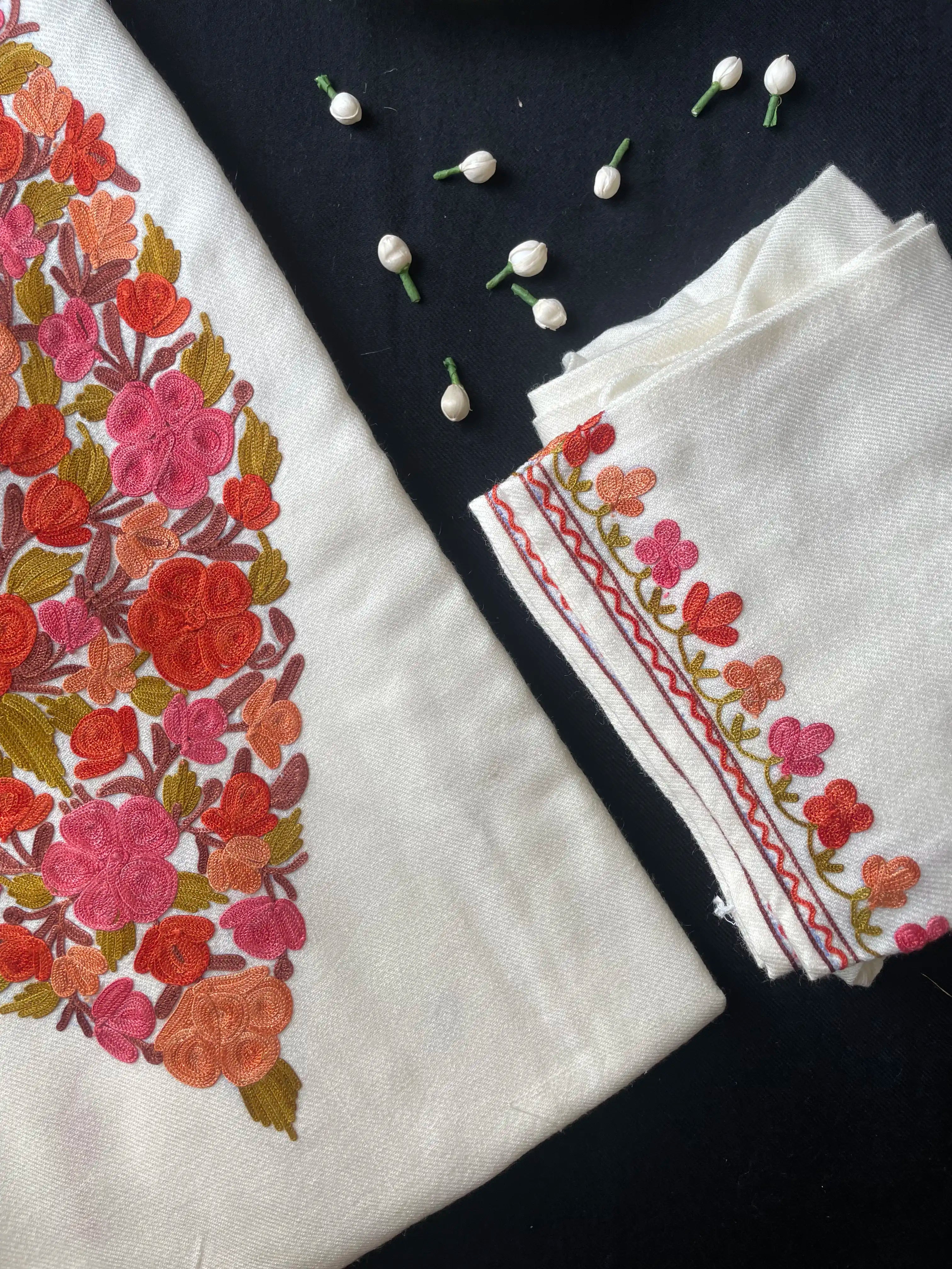 Kashmiri Pheran Sets - Aari Embroidered