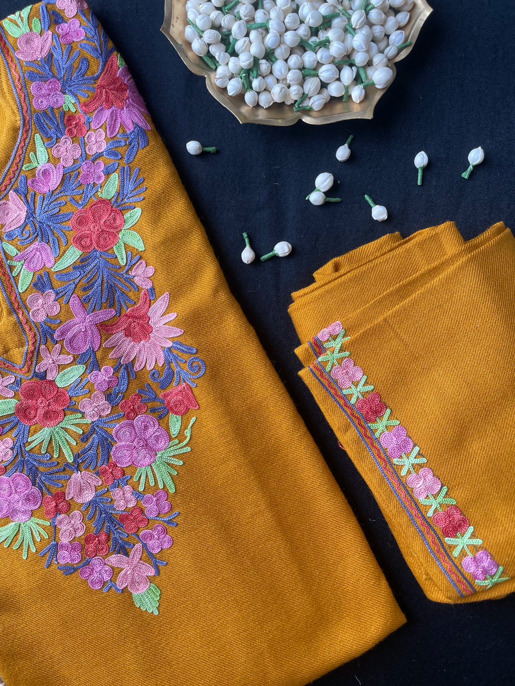 Kashmiri Pheran Sets - Aari Embroidered