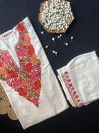 Kashmiri Pheran Sets - Aari Embroidered