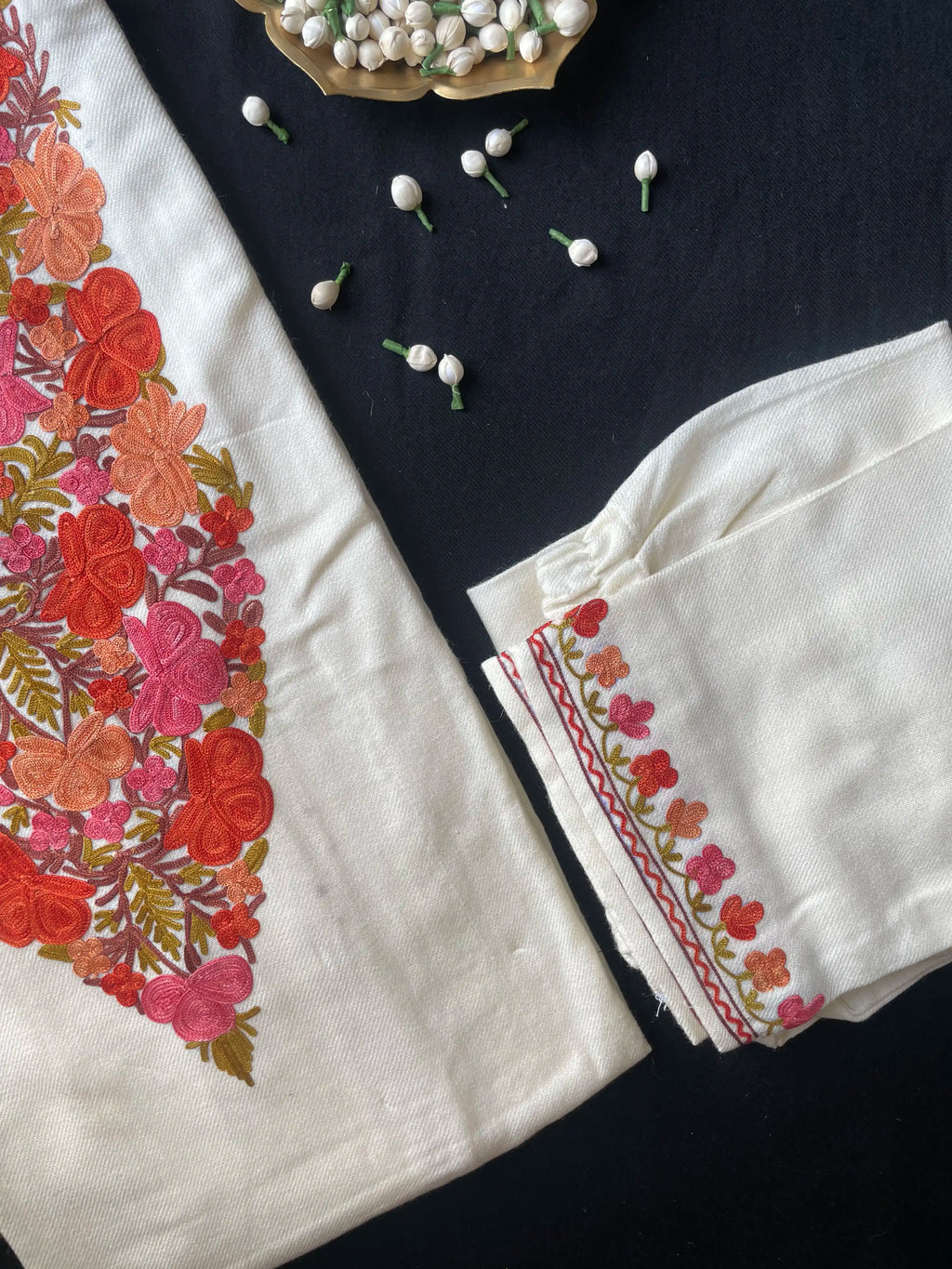 Kashmiri Pheran Sets - Aari Embroidered