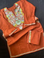 Kashmiri Pheran Sets - Aari Embroidered