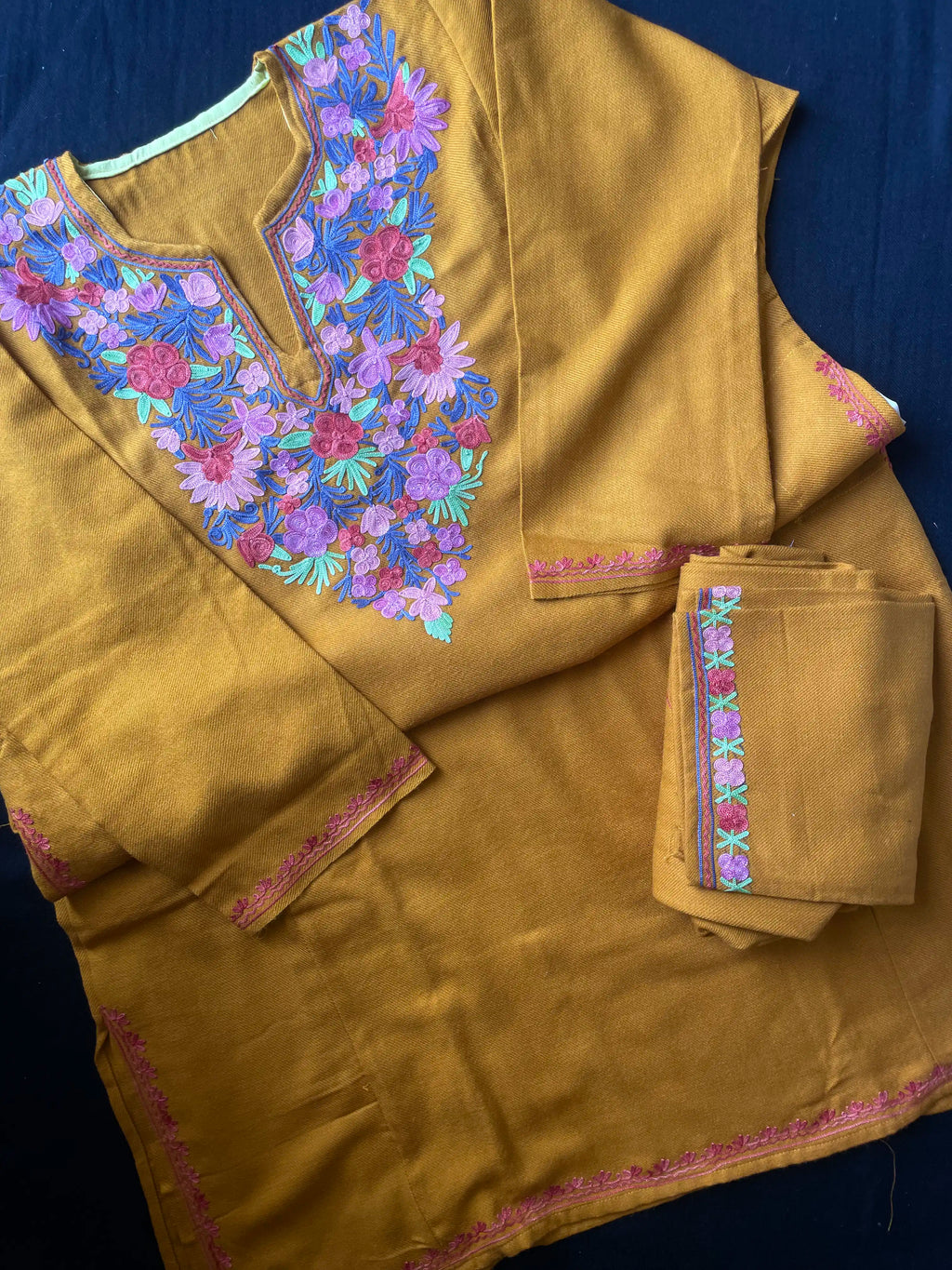 Kashmiri Pheran Sets - Aari Embroidered