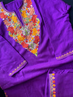 Kashmiri Pheran Sets - Aari Embroidered