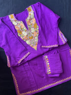 Kashmiri Pheran Sets - Aari Embroidered