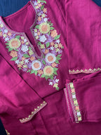Kashmiri Pheran Sets - Aari Embroidered