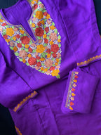Kashmiri Pheran Sets - Aari Embroidered