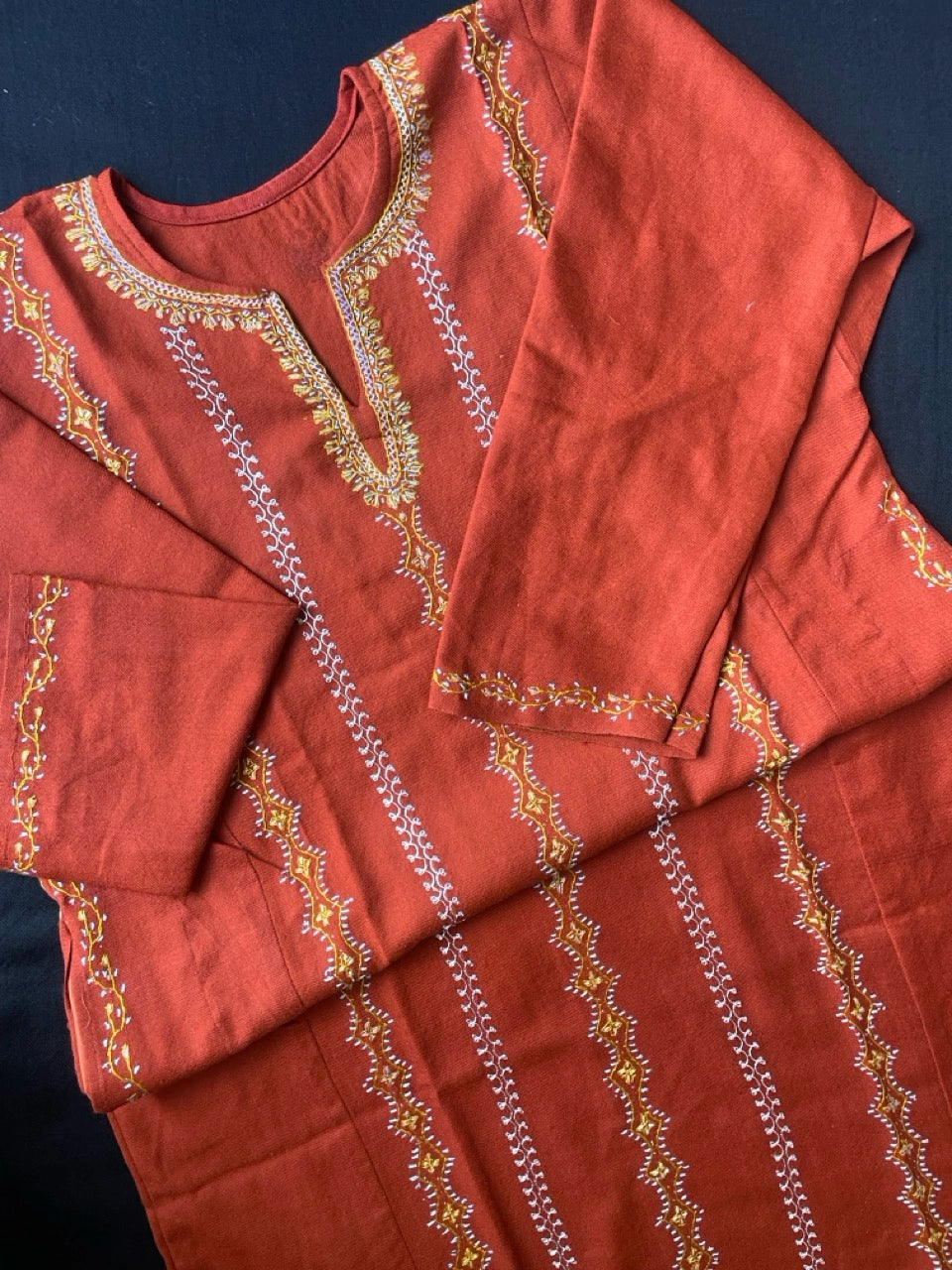 Raffal Wool Pheran - Sozni