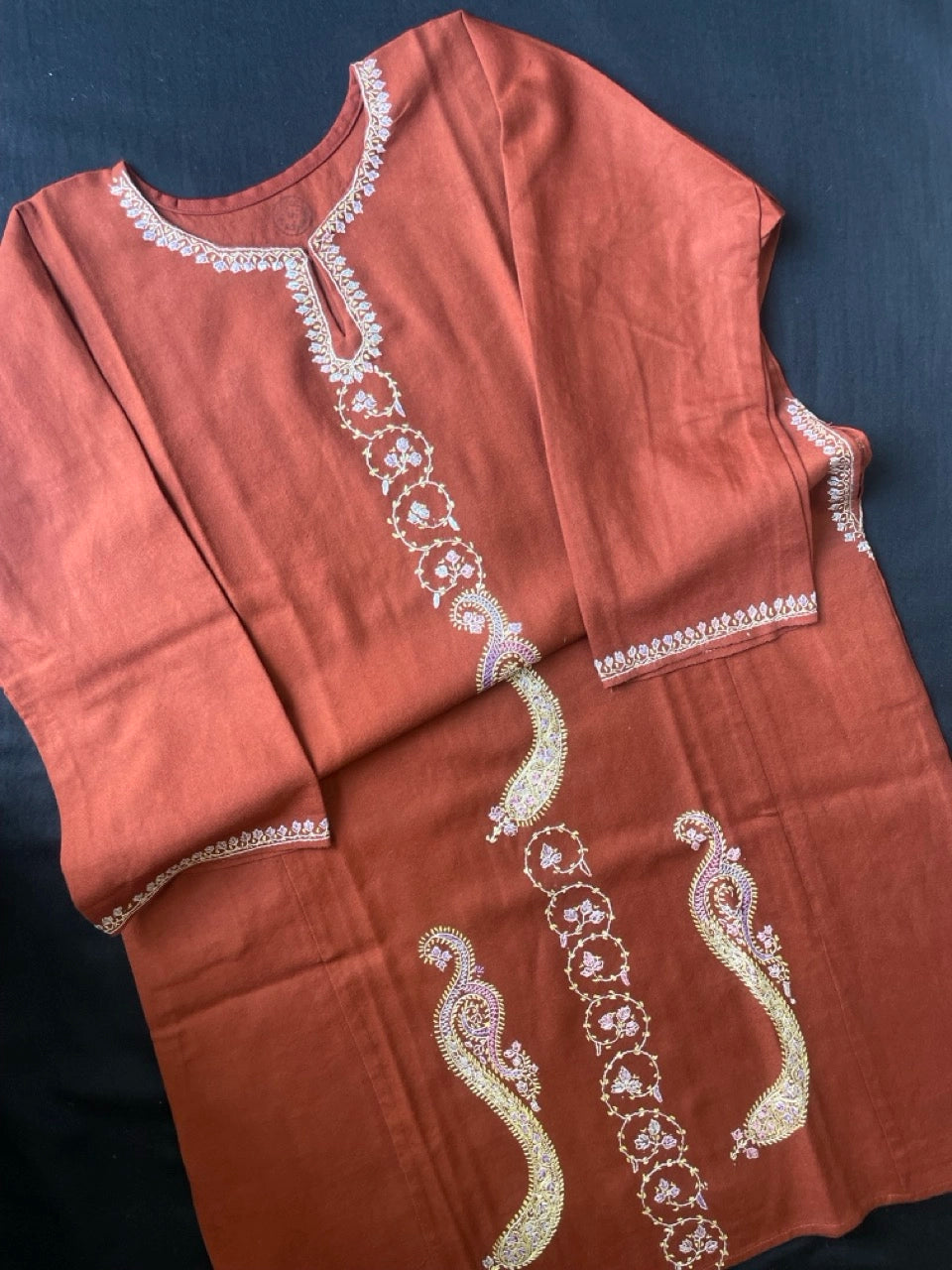 Raffal Wool Pheran - Sozni