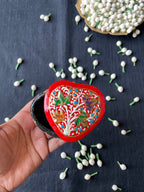 Papier-Mâché Trinket Box — Hand-Painted