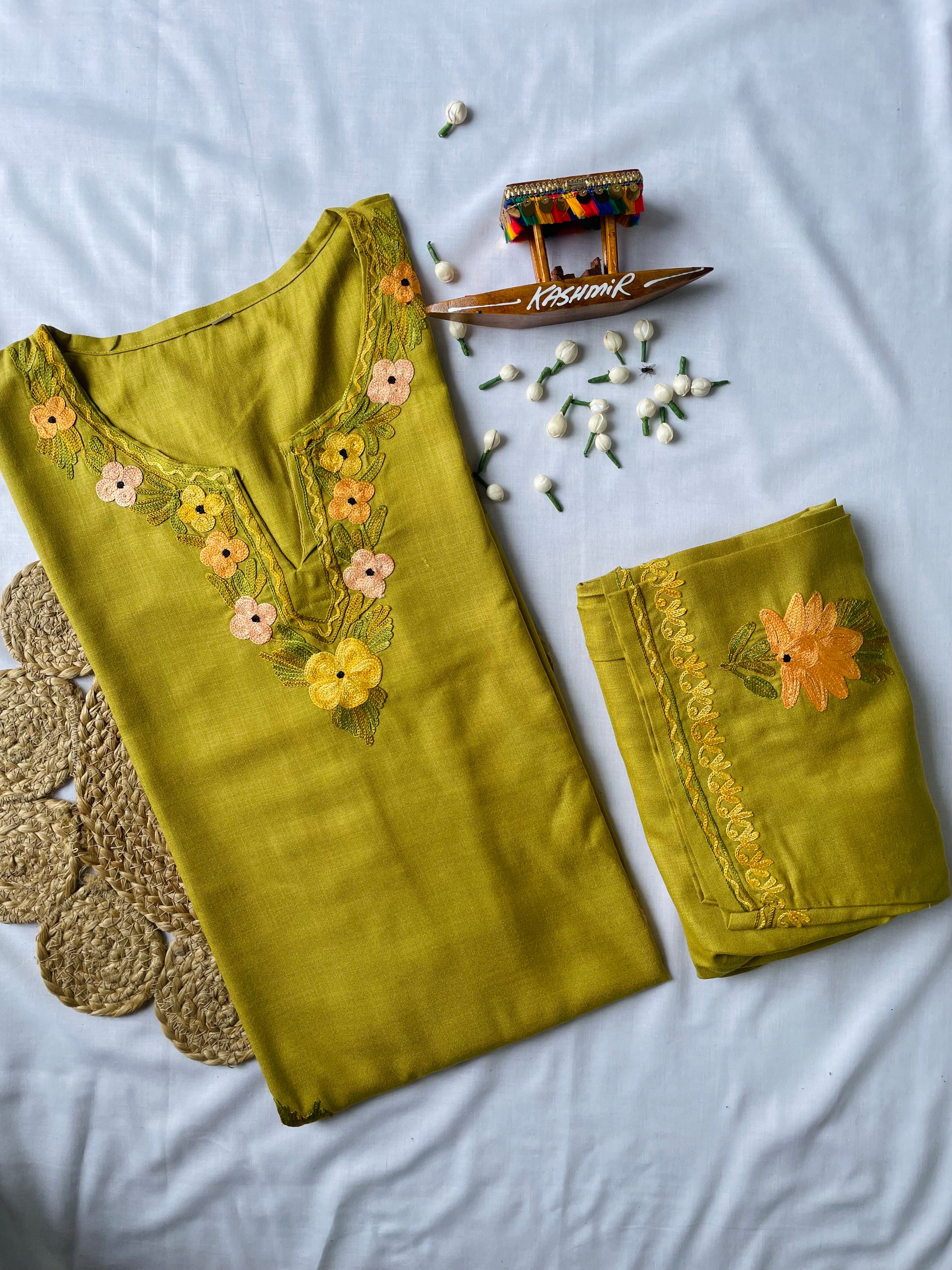 Summer Cotton Coord Set - Aari