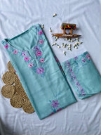 Summer Cotton Coord Set - Aari