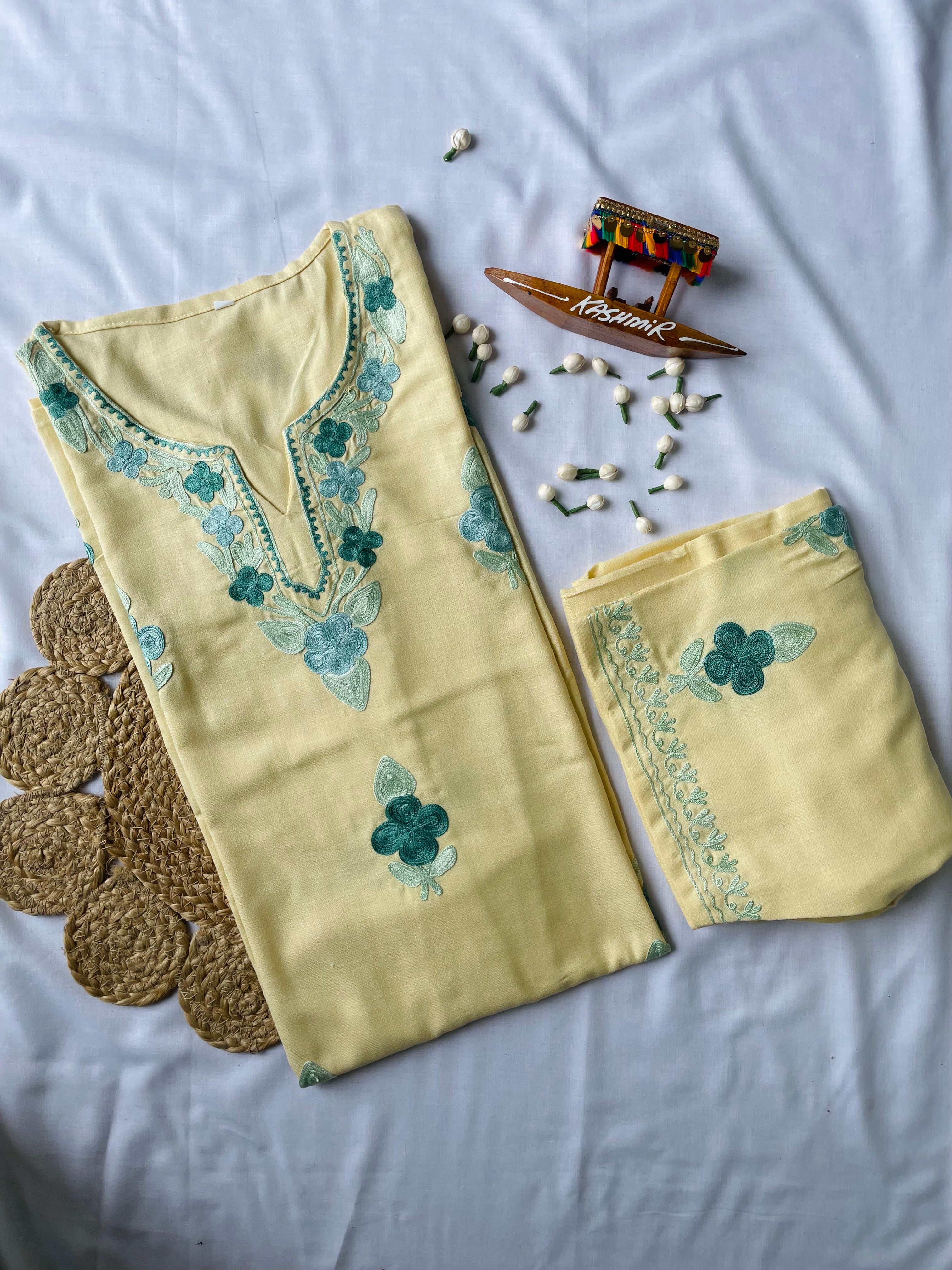 Summer Cotton Coord Set - Aari