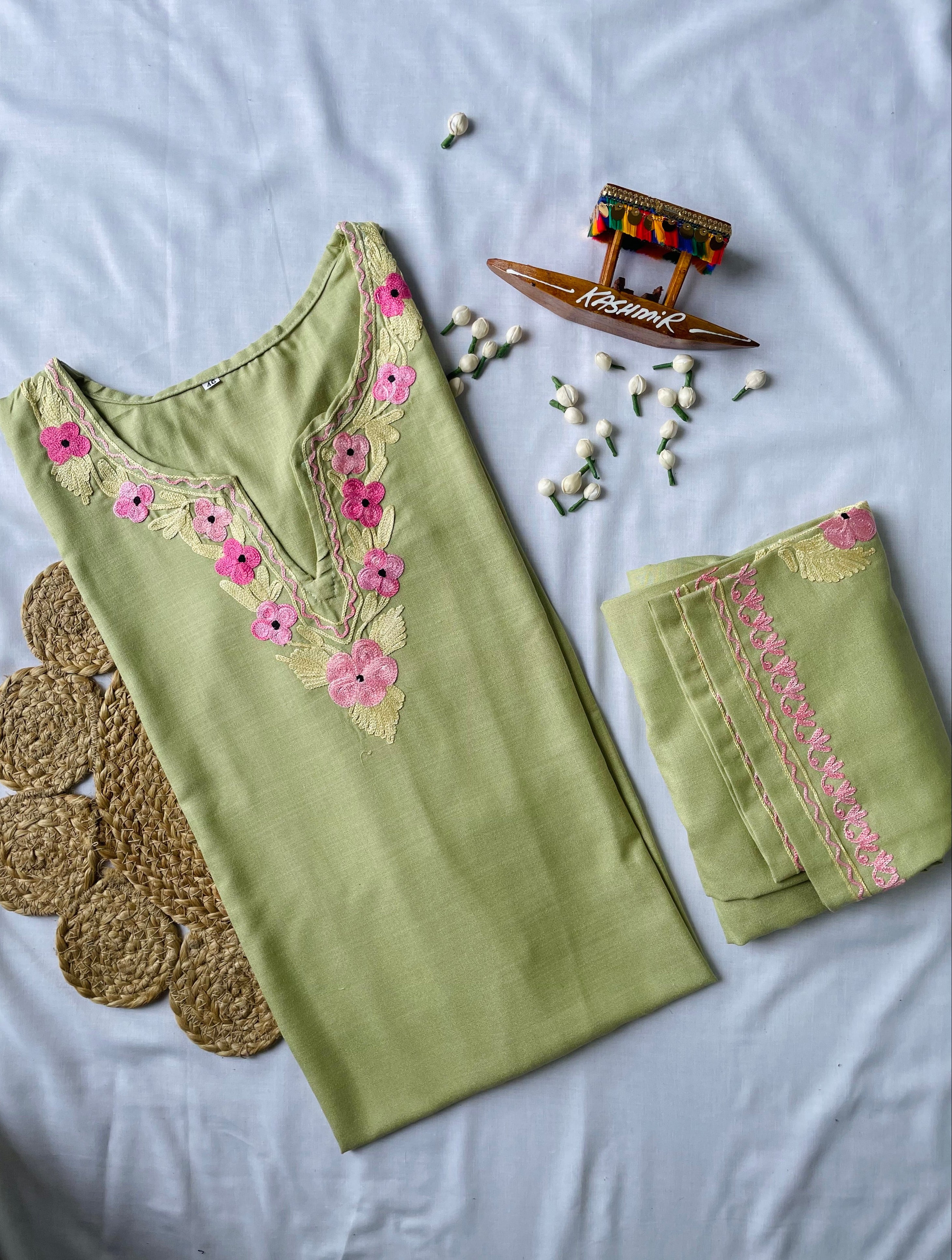 Summer Cotton Coord Set - Aari