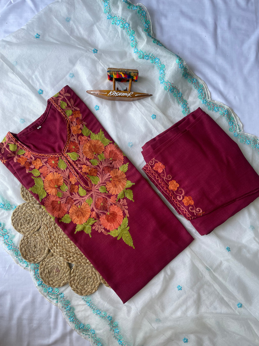 Summer Cotton Coord Set -Aari