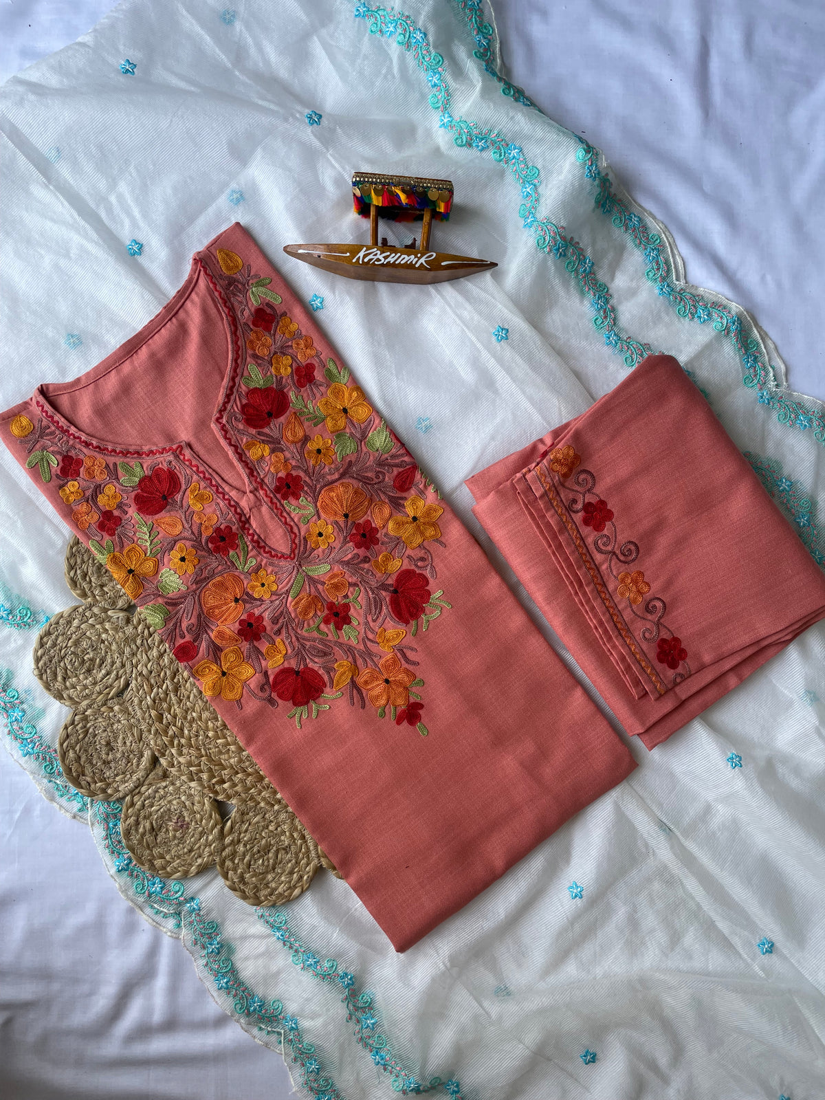 Summer Cotton Coord Set -Aari