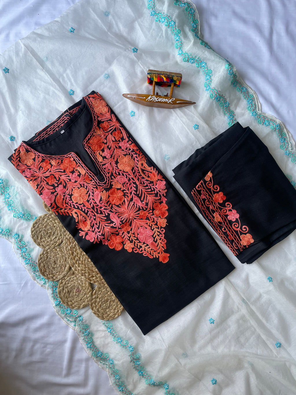 Summer Cotton Coord Set -Aari