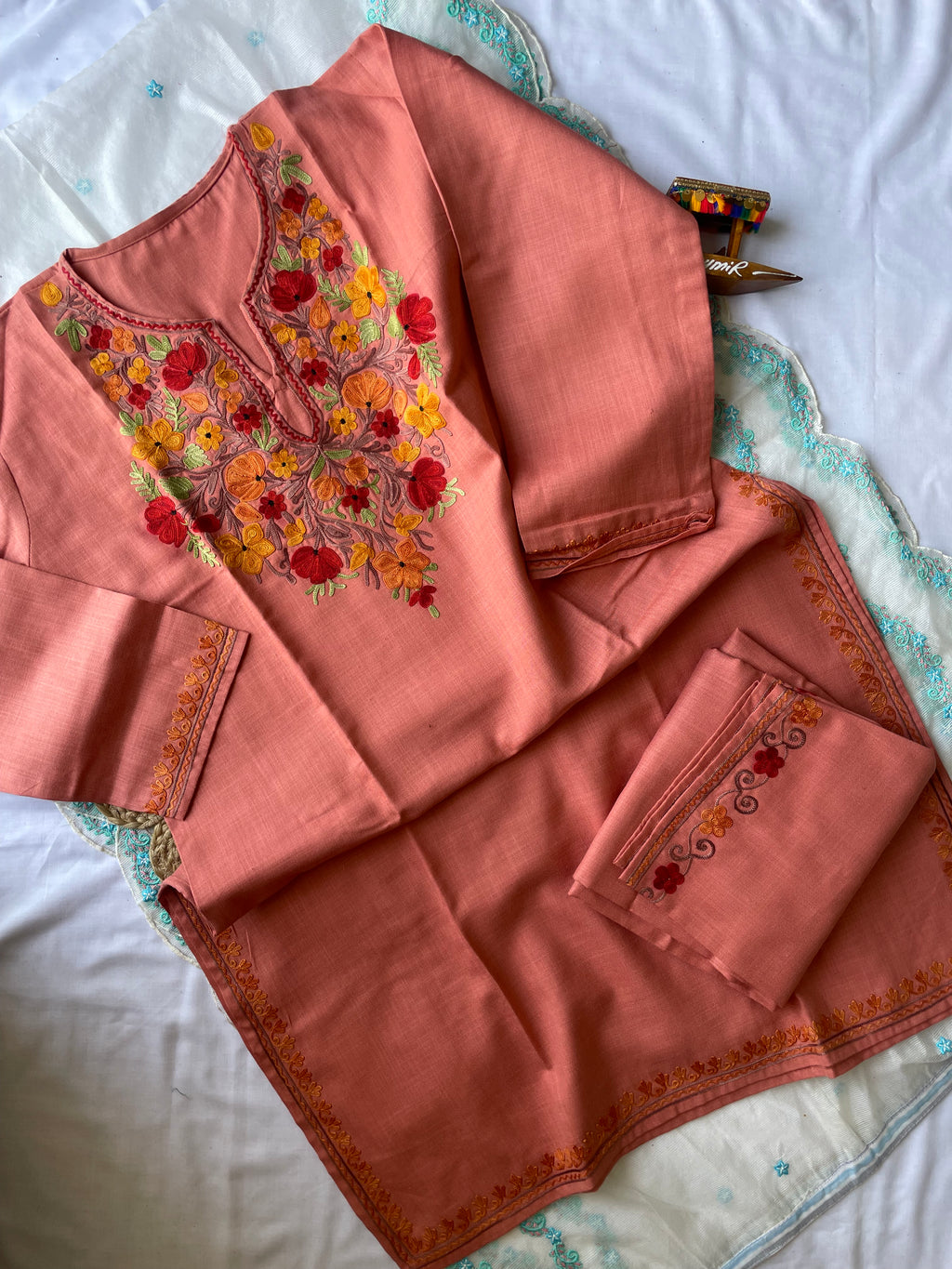 Summer Cotton Coord Set -Aari