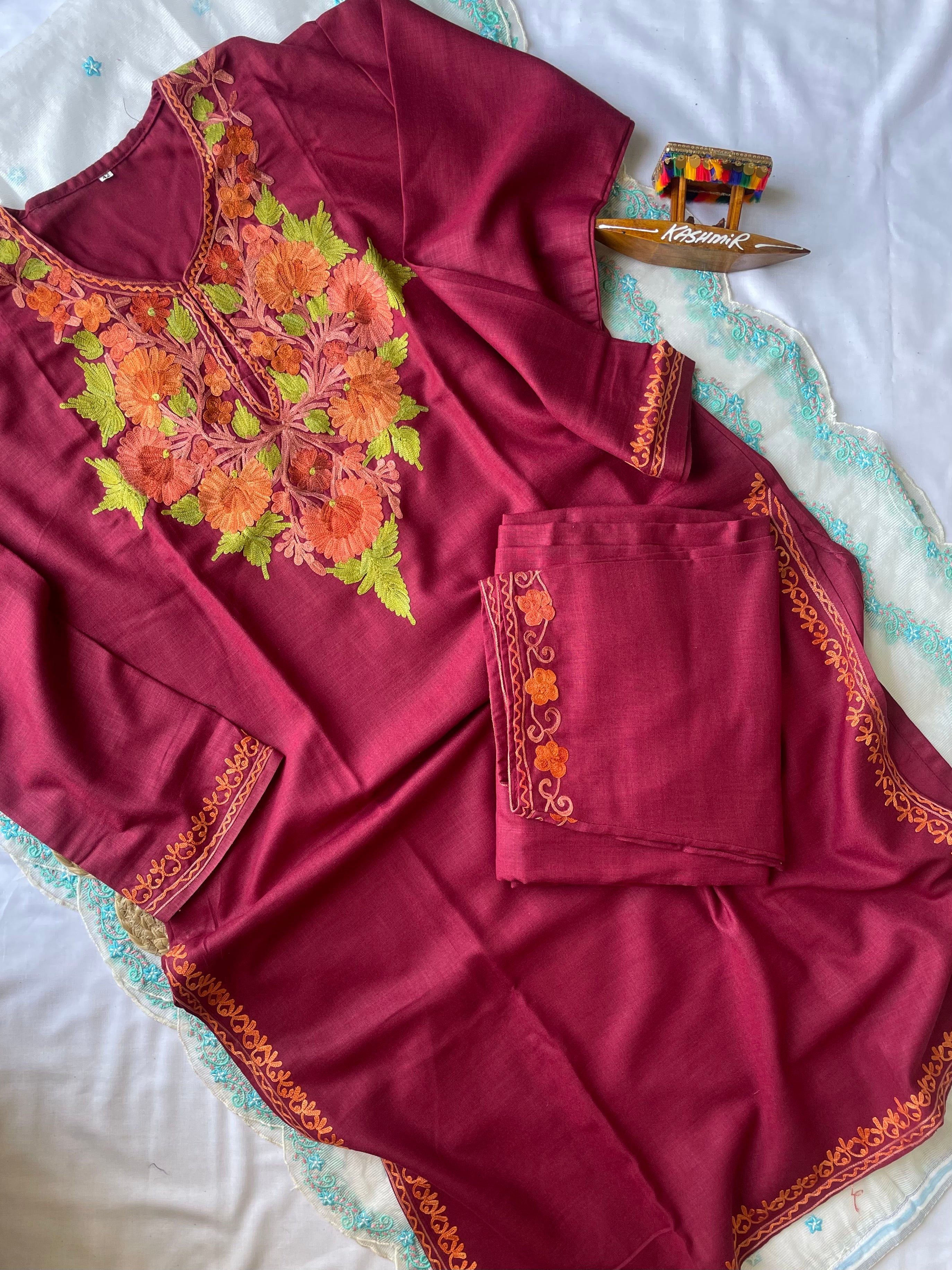 Summer Cotton Coord Set -Aari
