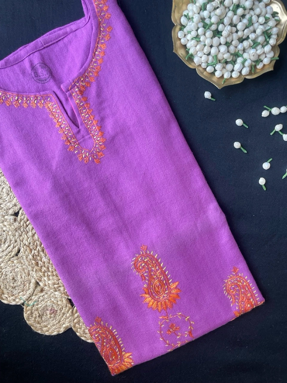 Raffal Wool Pheran - Sozni