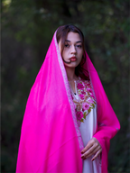 Kashmiri Lambswool | Sozni Stole Neemdore | Premium Heritage