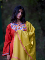 Kashmiri Lambswool | Sozni Stole Neemdore | Premium Heritage