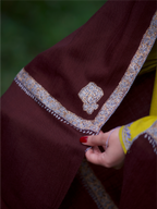 Kashmiri Lambswool | Sozni Stole Neemdore | Premium Heritage