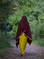 Kashmiri Lambswool | Sozni Stole Neemdore | Premium Heritage