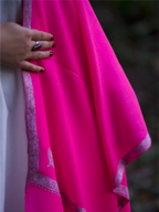 Kashmiri Lambswool | Sozni Stole Neemdore | Premium Heritage