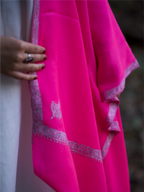 Kashmiri Lambswool | Sozni Stole Neemdore | Premium Heritage