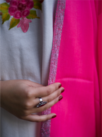 Kashmiri Lambswool | Sozni Stole Neemdore | Premium Heritage