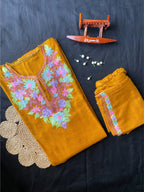 Kashmiri Pheran Sets - Aari Embroidered