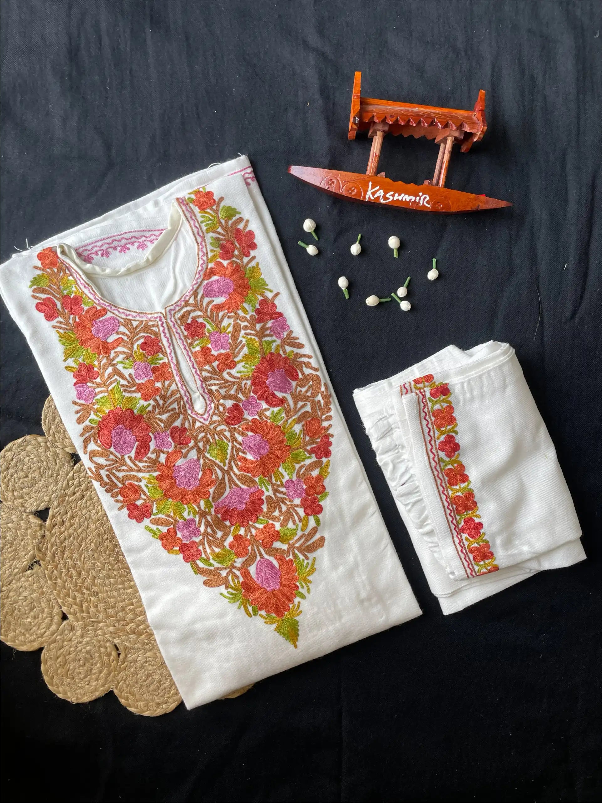 Kashmiri Pheran Sets - Aari Embroidered